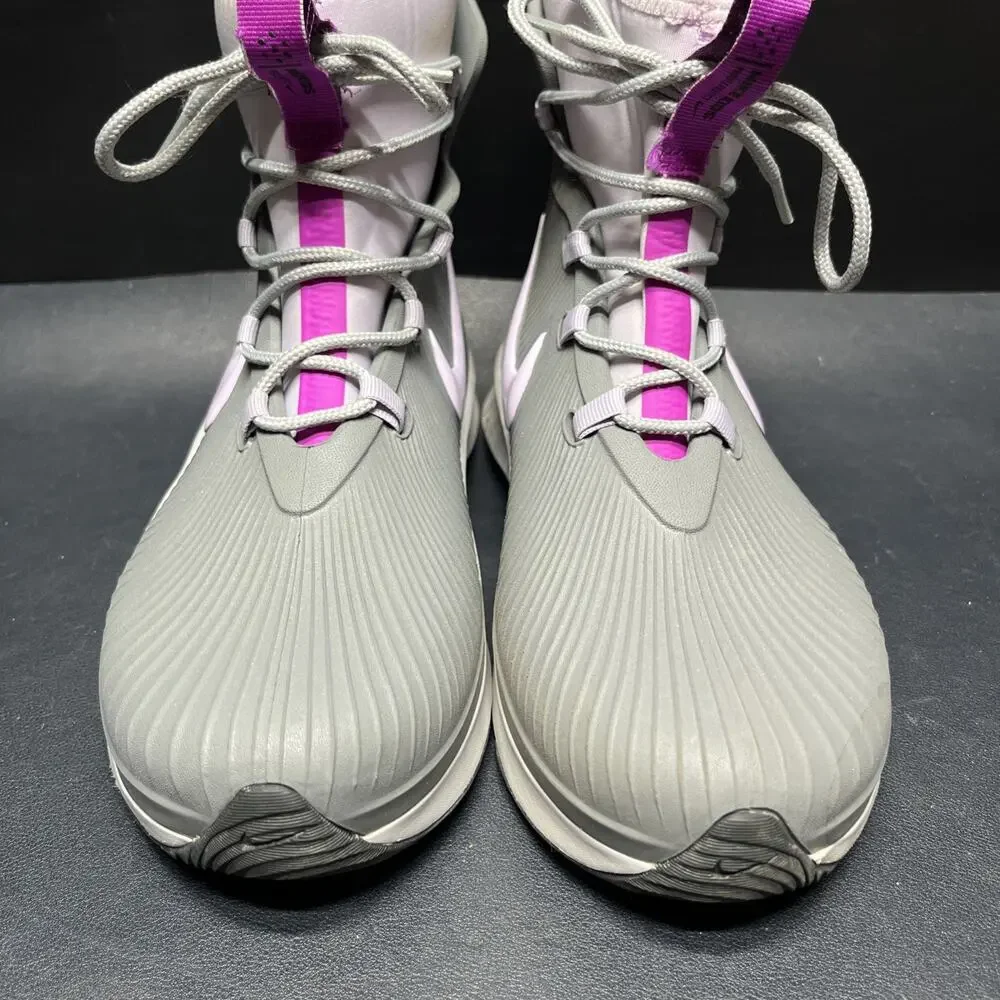 Nike Binzie Boot Smoke Grey Size 5Y Violet Frost BQ5380-003